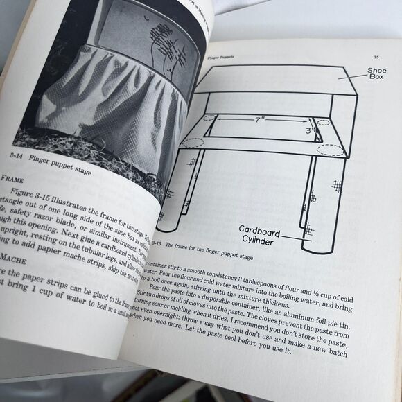 The Art of Making Puppets & Marionettes Charlene Davis Roth 1975 PAPERBACK GOOD - Picture 11 of 12